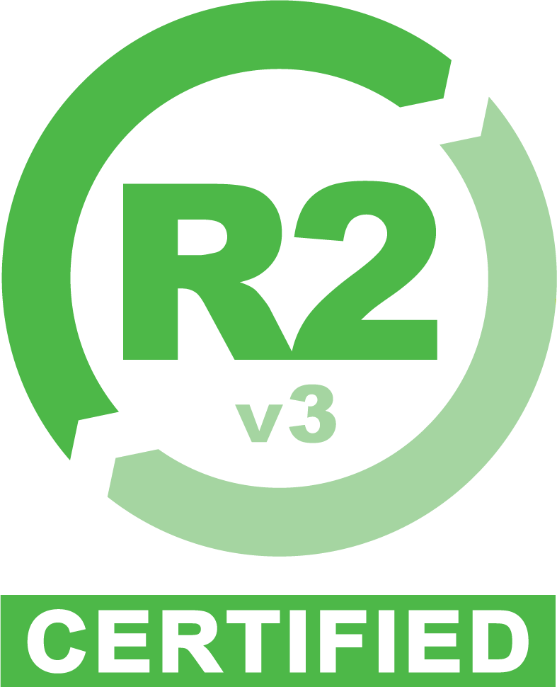 R2 certification logo for ITAD providers